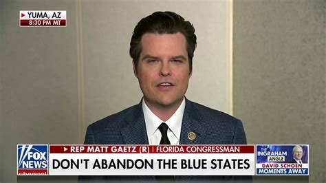 Matt Gaetz I M Not For A National Divorce Between Red And Blue States Fox News Video