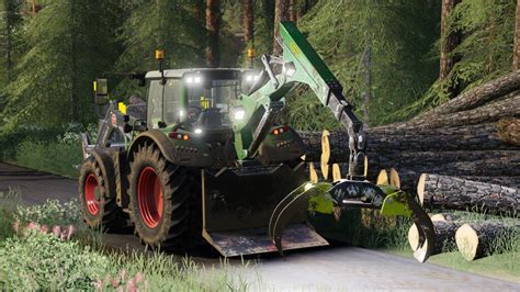 Valtra T Forest Pack V10 Fs19 Farming Simulator 22 Mod Ls22 Mod