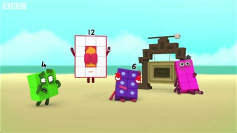The Big Numbers Twelve Learn To Count Numberblocks Without Music Youtube