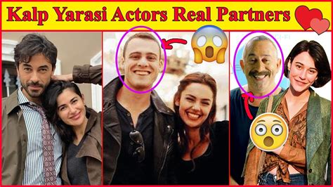 Real Spouse And Partners Of Kalp Yarasi Actors ️😍 ️ Turkish Drama