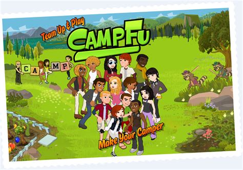 Virtual meetings can get impersonal and tedious. CampFu - Browser Based Games