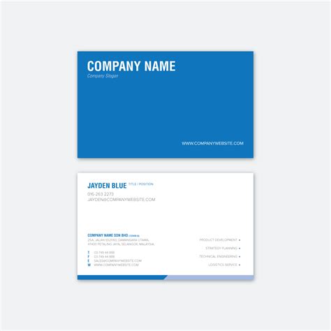 12 Free Business Card Templates Name Cards Printing