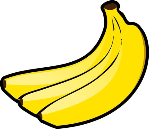 Bananas Three Clip Art At Vector Clip Art Online Royalty Free And Public Domain