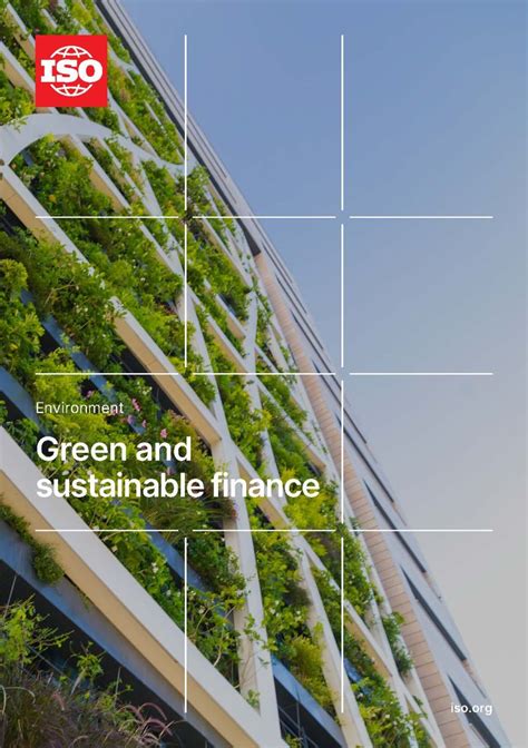 ИСО Green And Sustainable Finance