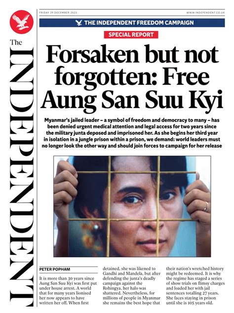 Independent Front Page 29th Of December 2023 Tomorrow S Papers Today