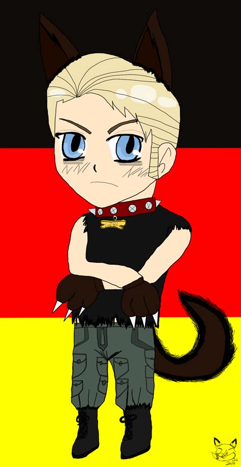 Chibi Werewolf Germany By Foxgirlavatar On Deviantart