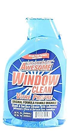 Amazon Com Awesome 223 Window Cleaner 32 Oz Blue Liquid Industrial