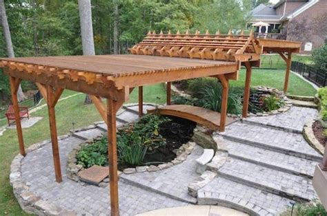 Landscaping And Outdoor Building Japanese Pergola Garden Japanese