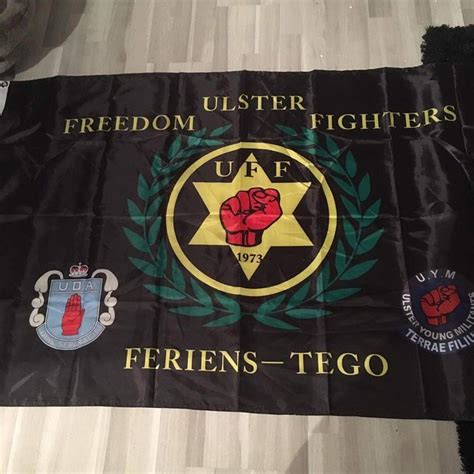 ULSTER FREEDOM FIGHTERS FLAG Flag Made From One Of My Pict Flickr
