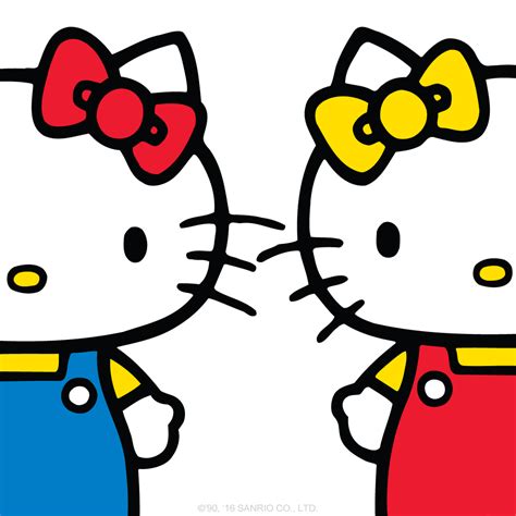 sanrio friend of the month hello kitty and mimmy sanrio