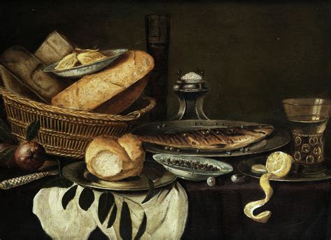 Breakfast Still Life Painting By Dutch Master Pixels