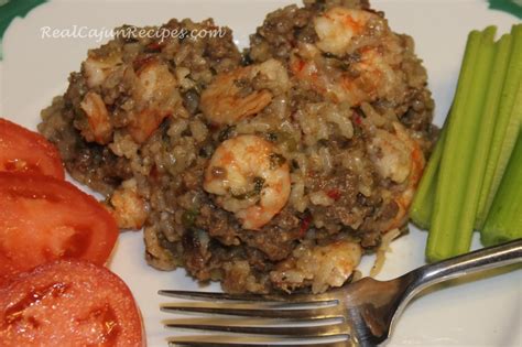 Oven Crawfish Rice Dressing Casserole La