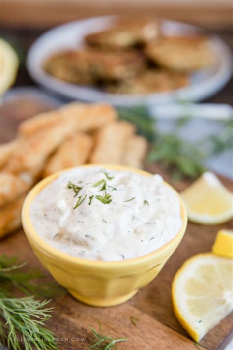 Homemade Tartar Sauce Recipe Yellow Bliss Road