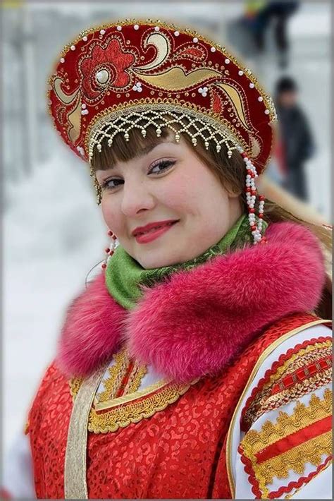 Russian People Costumes Around The World Women Beauty Around The World