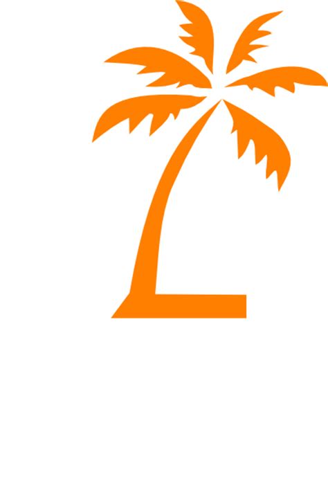 Orange Palm Tree Clip Art At Vector Clip Art Online