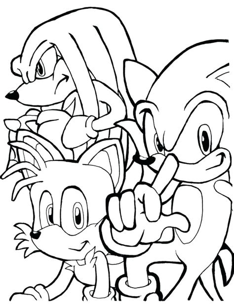 Tails Coloring Pages at GetDrawings | Free download