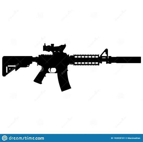 Colt M4a1 Royalty Free Stock Photo 30308115