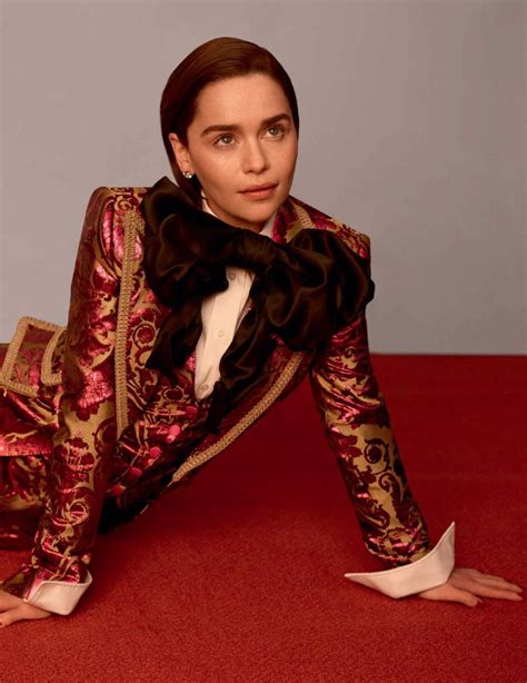 Emilia Clarke Sexy For Vogue 9 Photos The Fappening