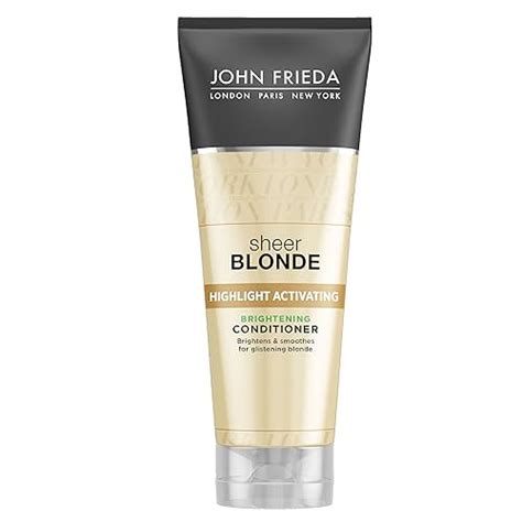John Frieda Sheer Blonde Highlight Activating Moisturising Conditioner For Lighter Blondes 250