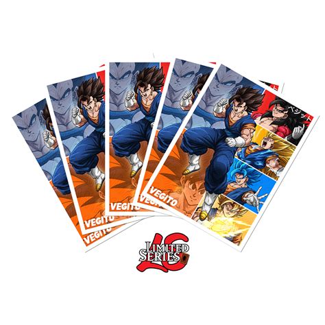 Vegito Panels July 2021 Standard Sleeves 65x Limited Series