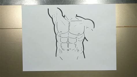 How To Draw ABS In 5 Minutes YouTube
