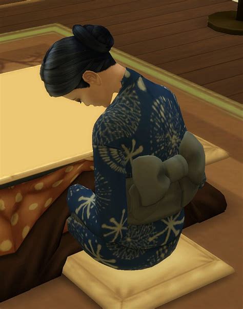 Snowy Escapes Yukata Recolor By Amarise At Mod The Sims 4 Sims 4 Updates