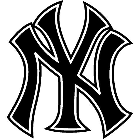 Sticker Logo Yankees New York Stickers Stickers Villes Et Voyages New