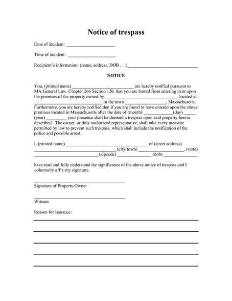 Cease And Desist Trespassing Letter Template Samples Letter Template