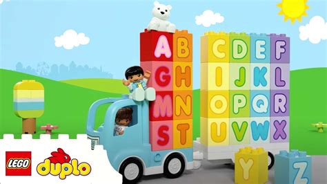 Lego Duplo Alphabet Song Learning For Toddlers Nursery Rhymes