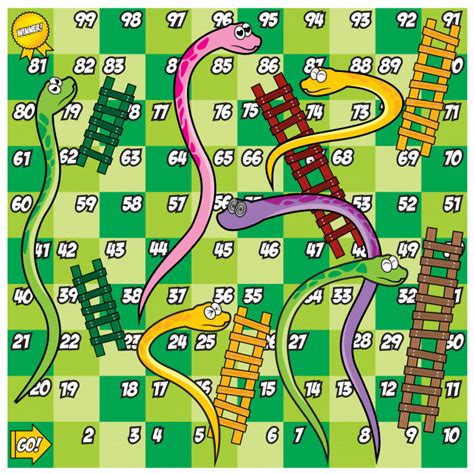 El clásico juego de mesa está por dar un nuevo giro. Conjunto de serpiente y escalera | Descargar Vectores Premium