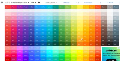 The Best List Of Material Design Color Palettes Tools And Resources