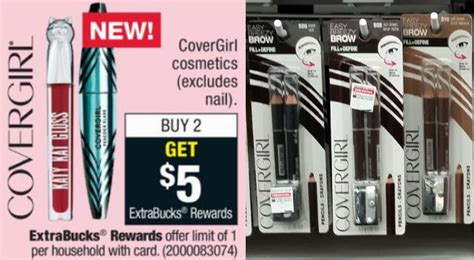 Covergirl Cosmetics Starting At 69¢
