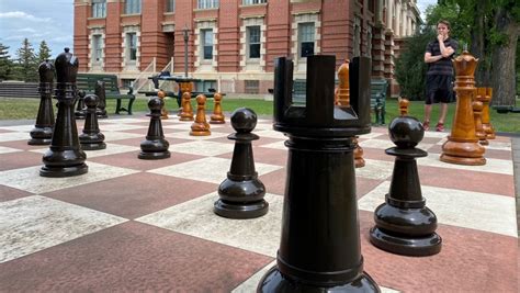 Worlds Biggest Chess Set Is Back And Growing The Game Ctv News