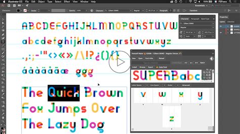 Fontself The Easiest Font Maker For All Creatives Illustrated Words