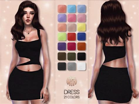 The Sims Resource Dress Bd26 By Busra Tr • Sims 4 Downloads