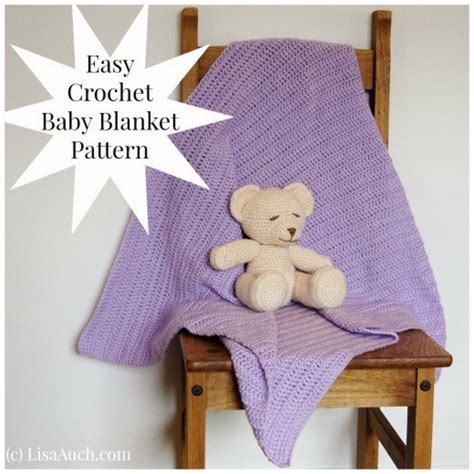 How To Crochet An Easy Baby Blanket Ideal For Beginners