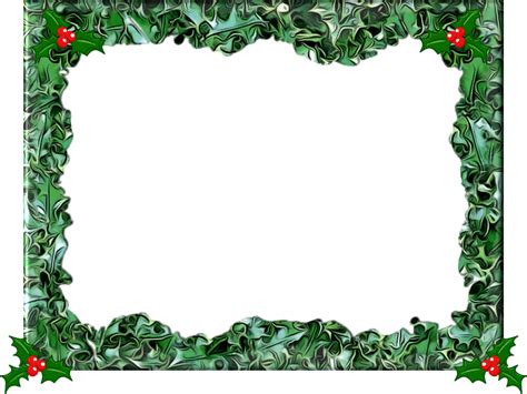Holly Border Clip Art Png Download Full Size Clipart 5549000