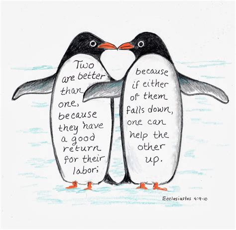 Discover and share cute penguin love quotes. Scripture Art: February 2014 | Bible verse art, Penguin ...