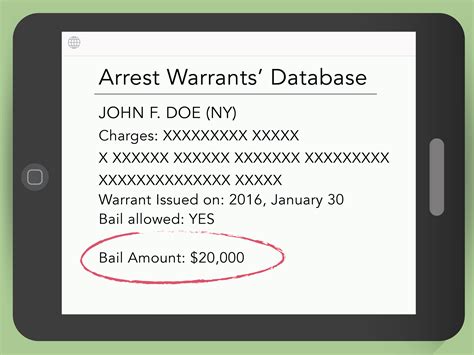 How To Find Out If A Person Has An Arrest Warrant 10 Steps