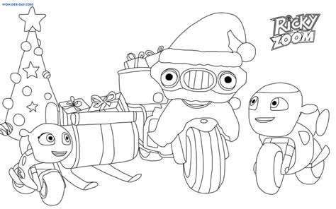 Ricky Zoom Coloring Pages | Coloring Pages for Kids