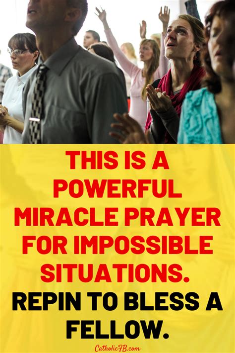 Powerful Miracle Prayer For Impossible Situations
