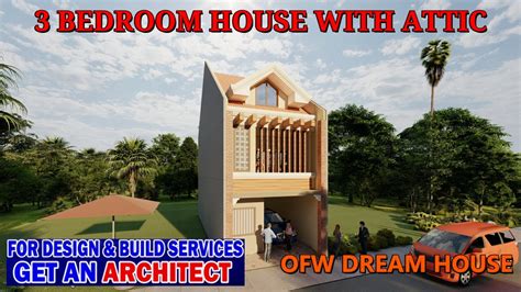 OFW DREAM HOUSE 3 BEDROOM HOUSE WITH ATTIC FOR DESIGN BUILD
