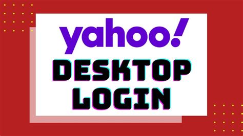 How To Login To Your Yahoo Mail Account On Web Browser Yahoo Mail