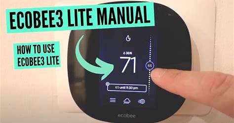 Ecobee3 Lite Manual