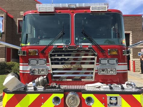Columbia Fire Department Unveils New Service Engine Abc Columbia