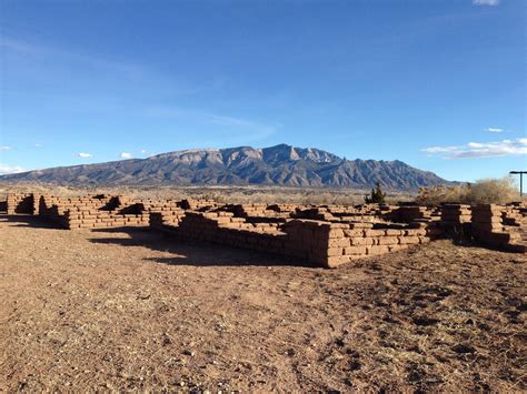 Pueblo Ruins At Coronado State Monument New Mexico Mexico Monument