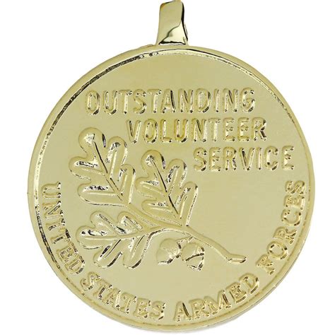 Outstanding Volunteer Service Anodized Medal Usamm