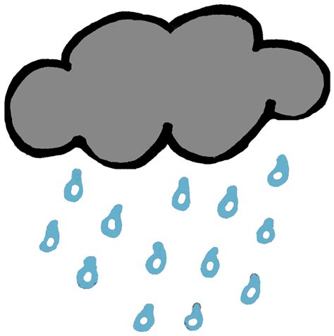 Cartoon Rainy Cloud Free Download On Clipartmag