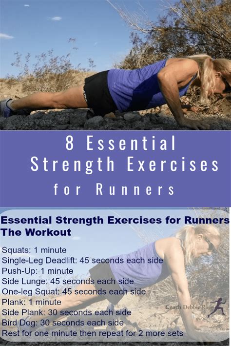 8 Essential Strength Exercises For Runners With A Workout
