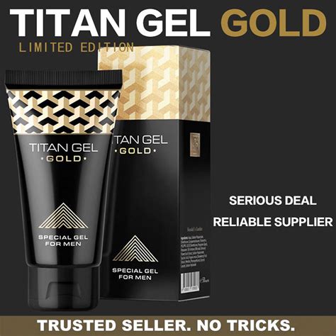 Russian Titan Gel Gold Intimate Gel Sex Products For Adults Increased